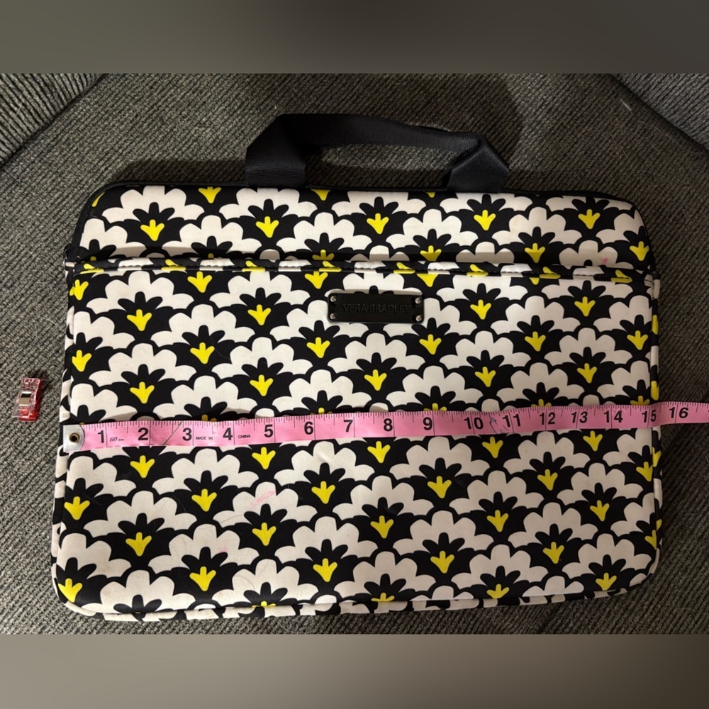 Vera Bradley Fanfare Fans Laptop Bag - Picture 4 of 6